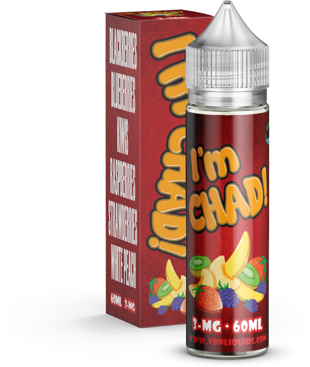 I'm Chad Vape Juice Product PNG image