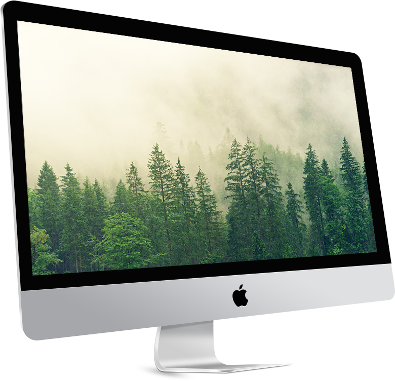 I Macwith Forest Wallpaper PNG image