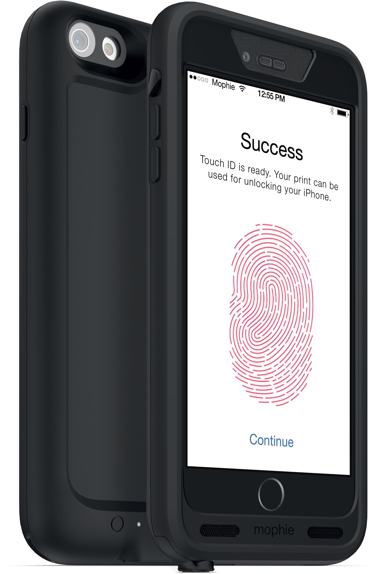 I Phone Touch I D Success Screen PNG image