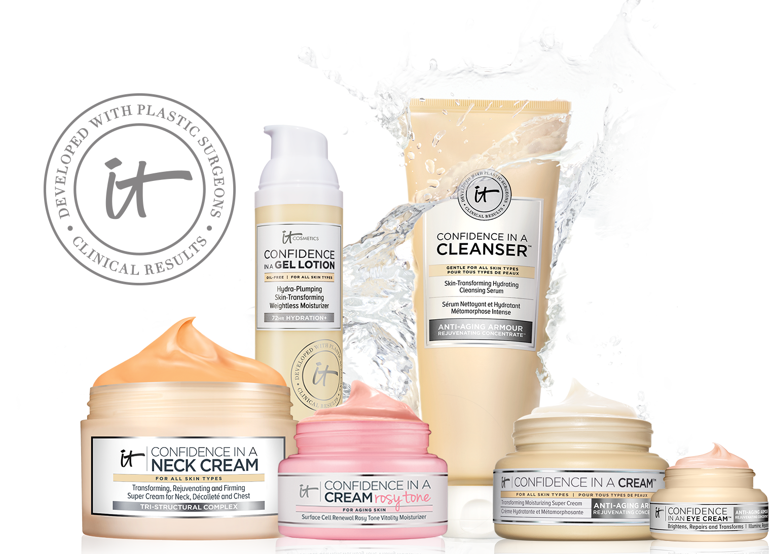 I T Cosmetics Skincare Collection PNG image