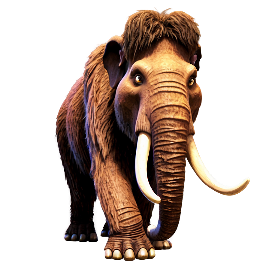 Ice Age Mammoth Cartoon Png Xys PNG image