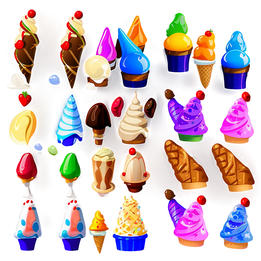Ice Cream Cone Background Png 05252024 PNG image