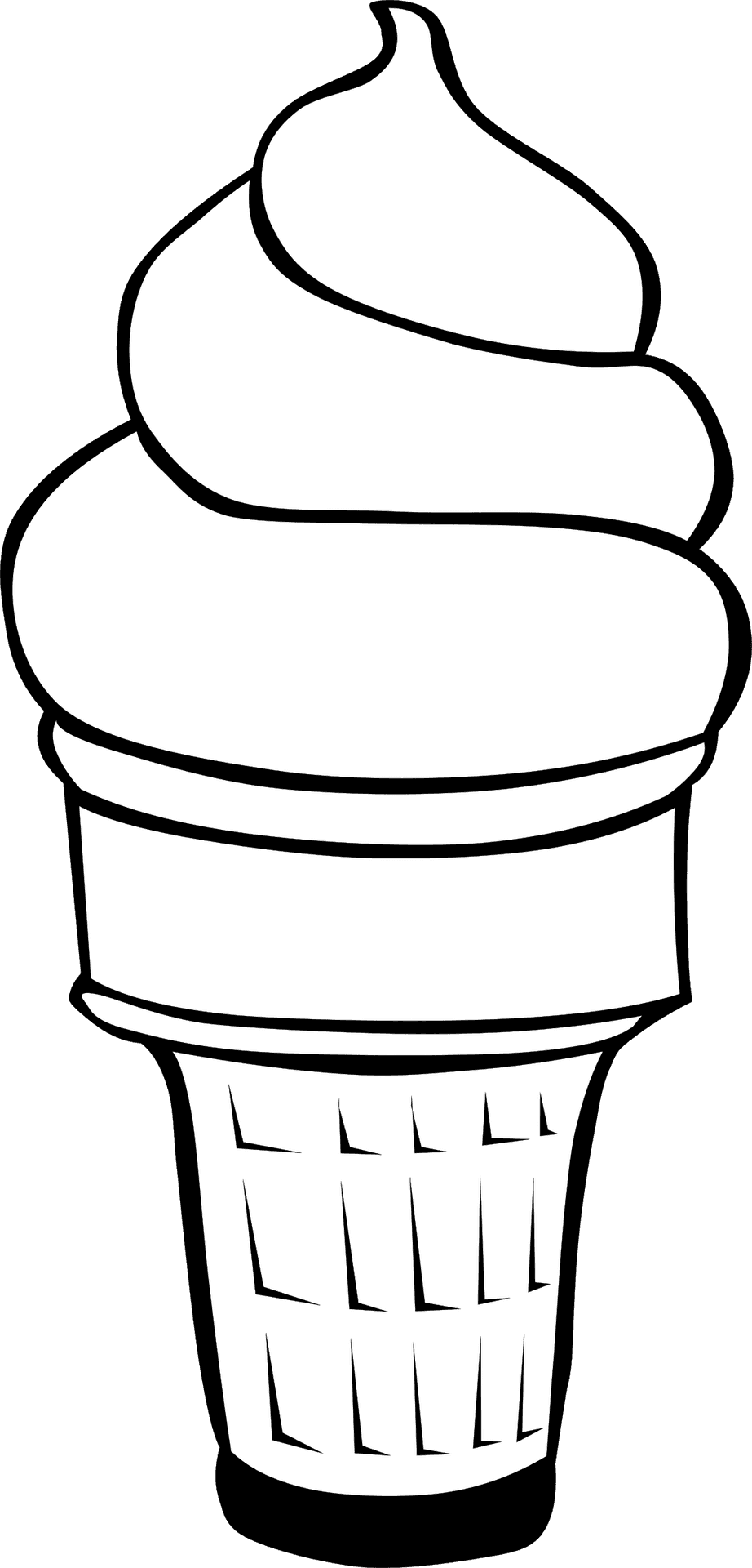 Ice Cream Cone Clipart PNG image