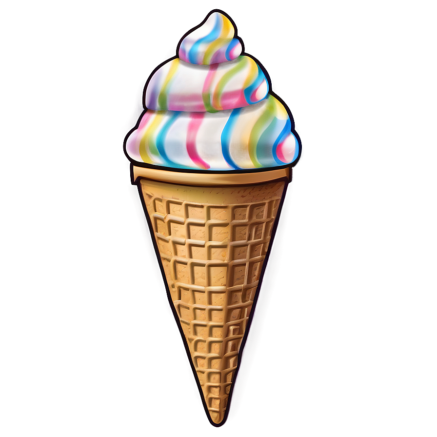 Ice Cream Cone Icon Png 05252024 PNG image