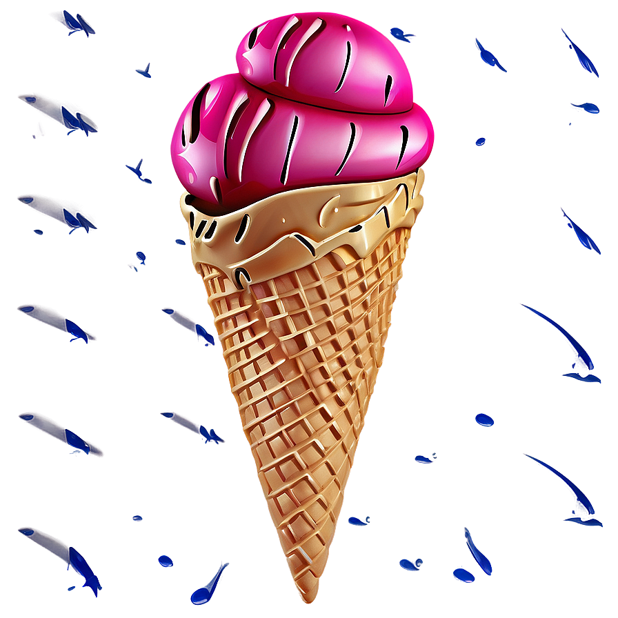 Ice Cream Cone Outline Png Jxu PNG image