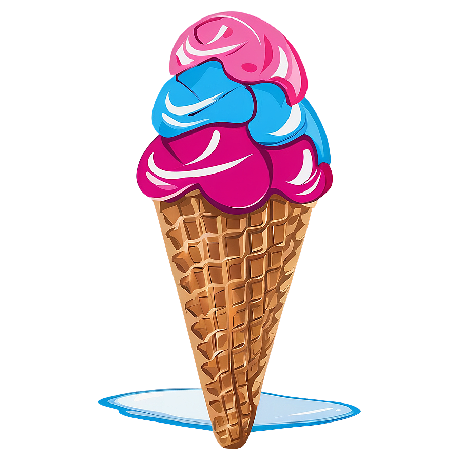 Ice Cream Cone Outline Png Sub PNG image