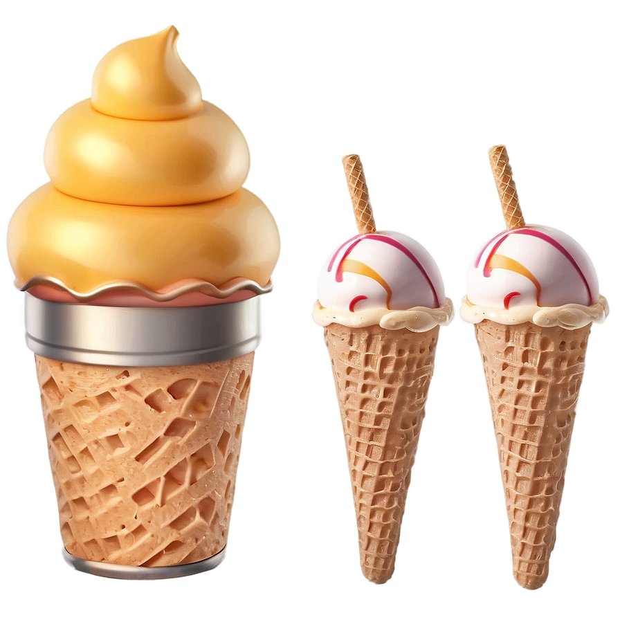 Ice Cream Cup Assortment Png Pvk57 PNG image