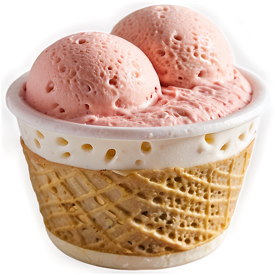 Ice Cream Cup Dessert Png 06262024 PNG image