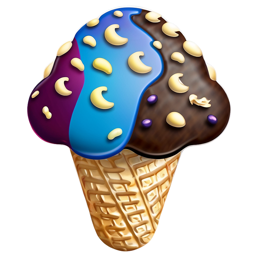 Ice Cream Emoji Png 04292024 PNG image