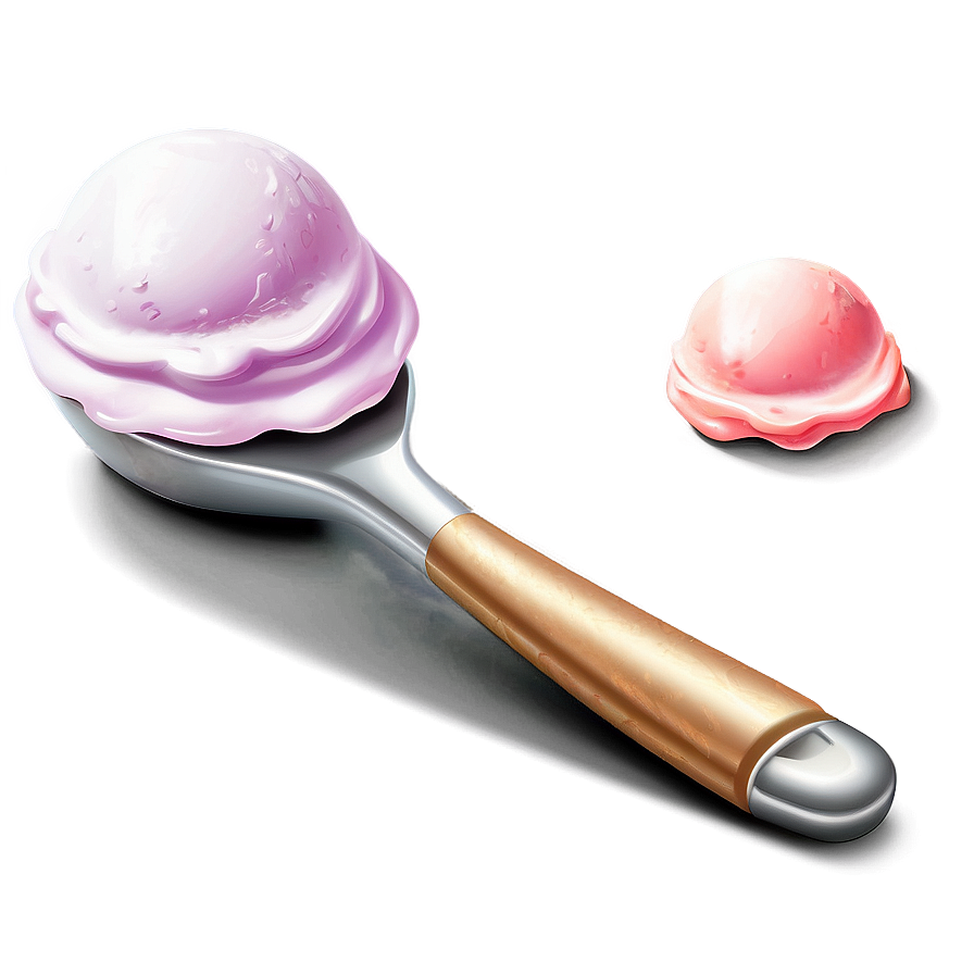 Ice Cream Scoop Illustration Png 06122024 PNG image