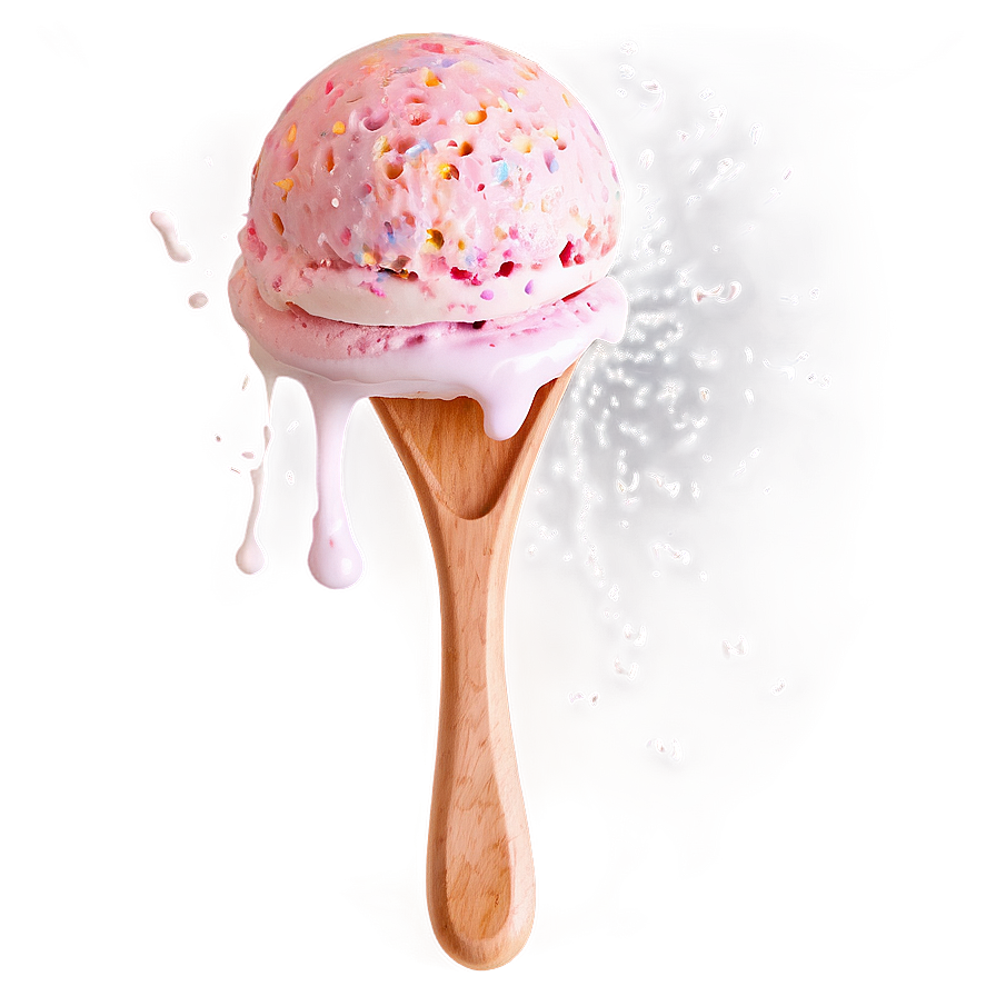 Ice Cream Scoop Splash Png Dvk51 PNG image