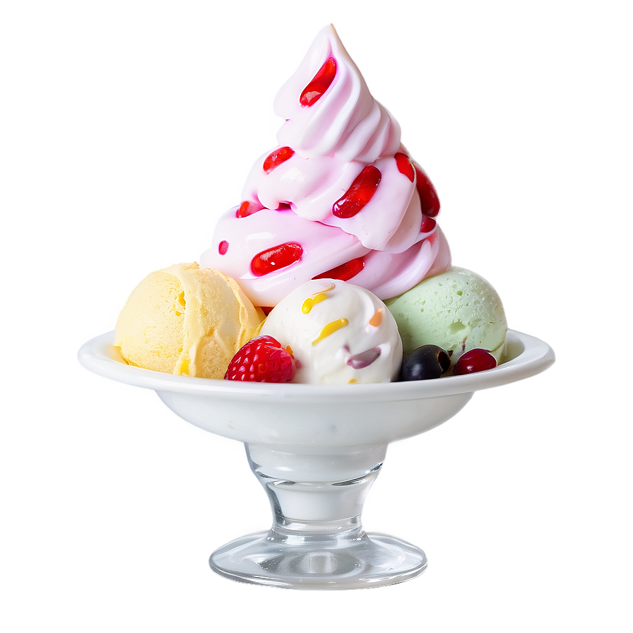 Ice Cream Sundae B PNG image