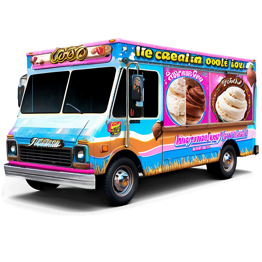 Ice Cream Truck Special Edition Png Grw26 PNG image