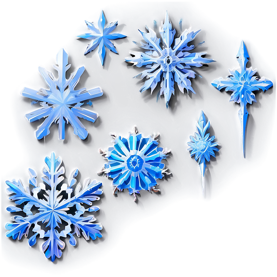 Ice Crystals Patterns Png Ahu75 PNG image