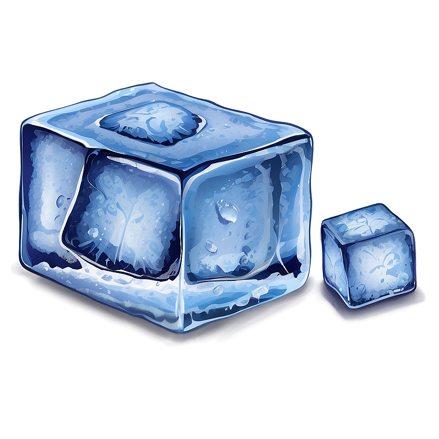 Ice Cube Art Png 15 PNG image