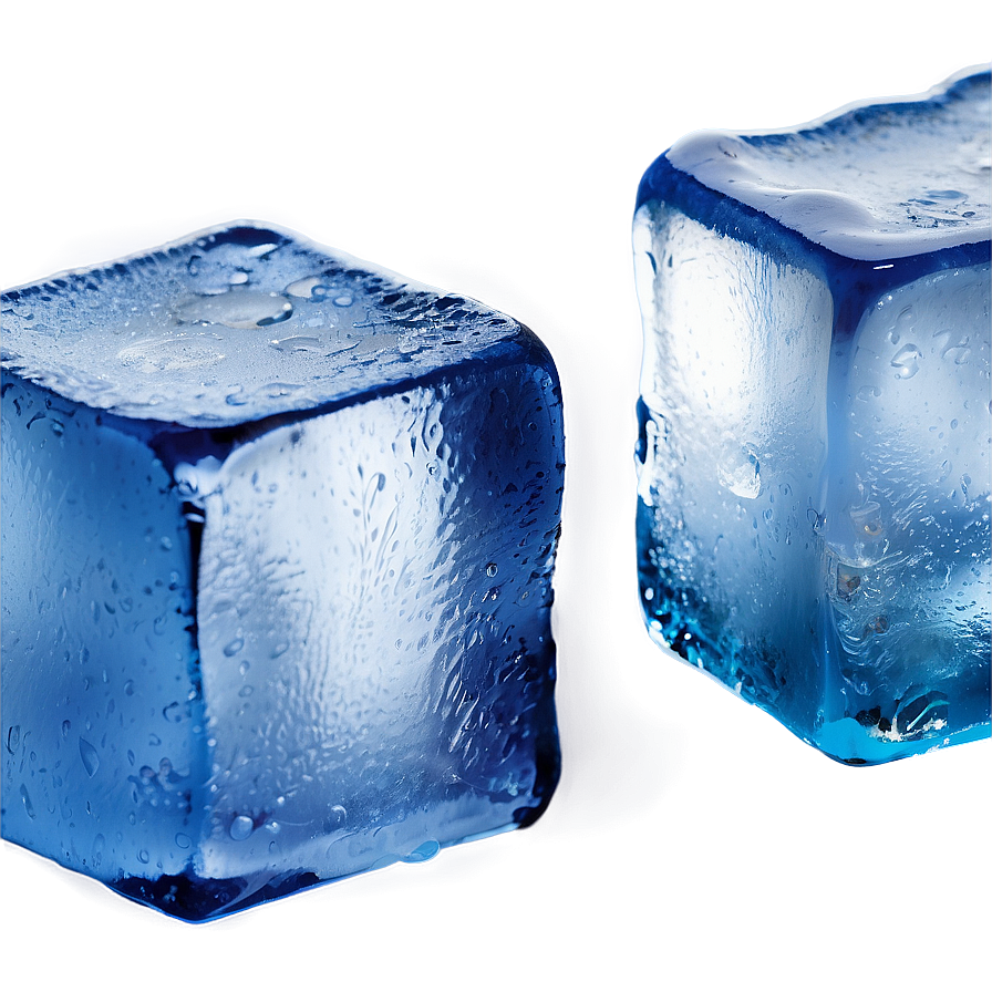 Ice Cube Closeup Png 05232024 PNG image