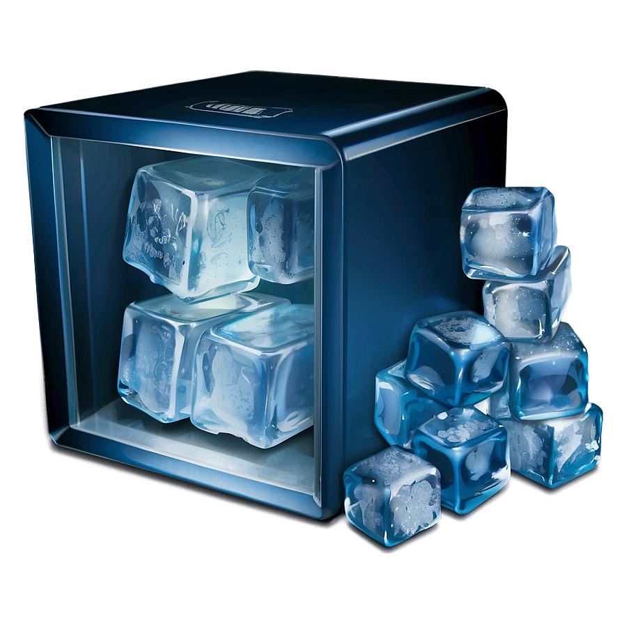 Ice Cube Freezer Png 05232024 PNG image