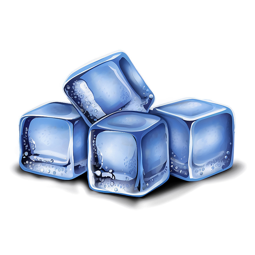 Ice Cube Illustration Png 05232024 PNG image