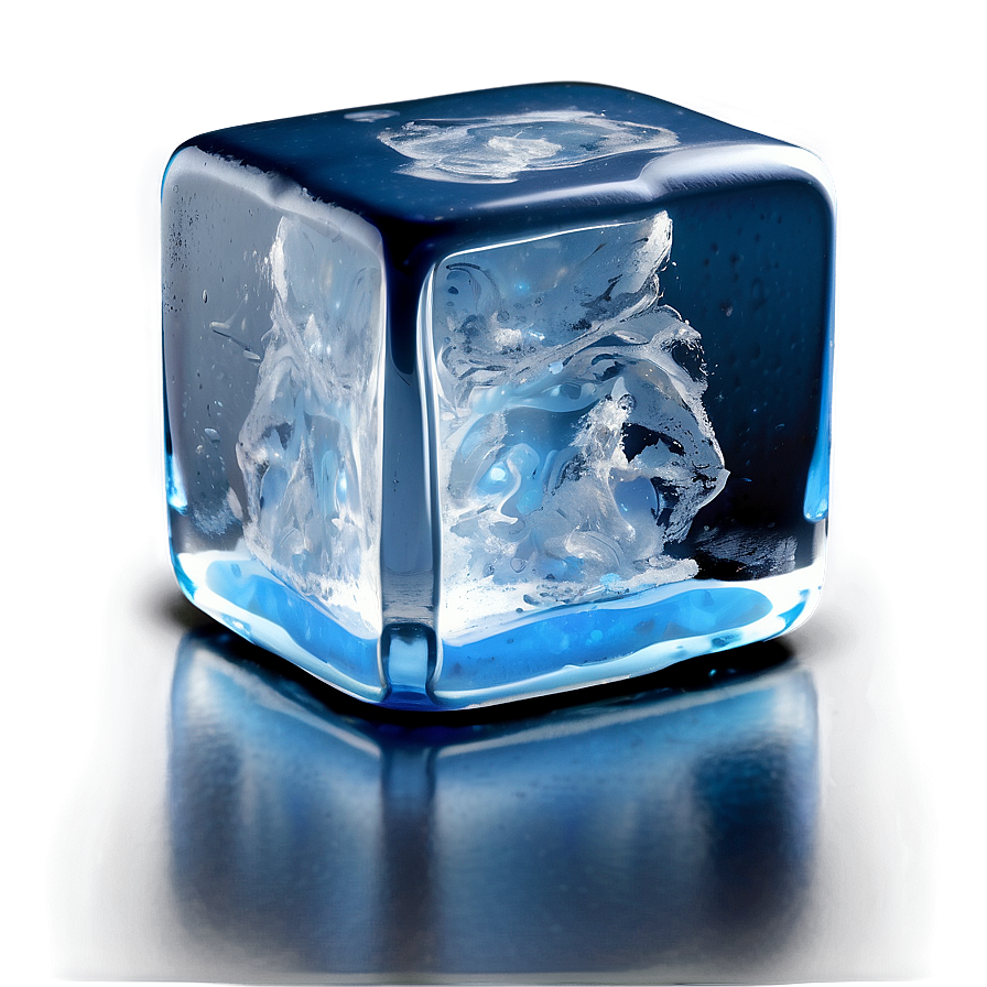 Ice Cube On Black Png Fcv41 PNG image