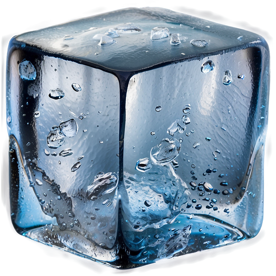 Ice Cube Side View Png 05232024 PNG image