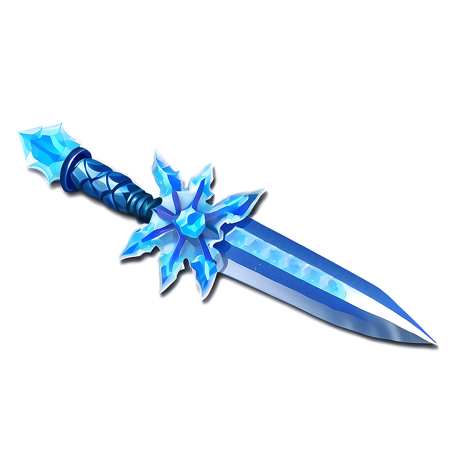 Ice Dagger Png 05252024 PNG image