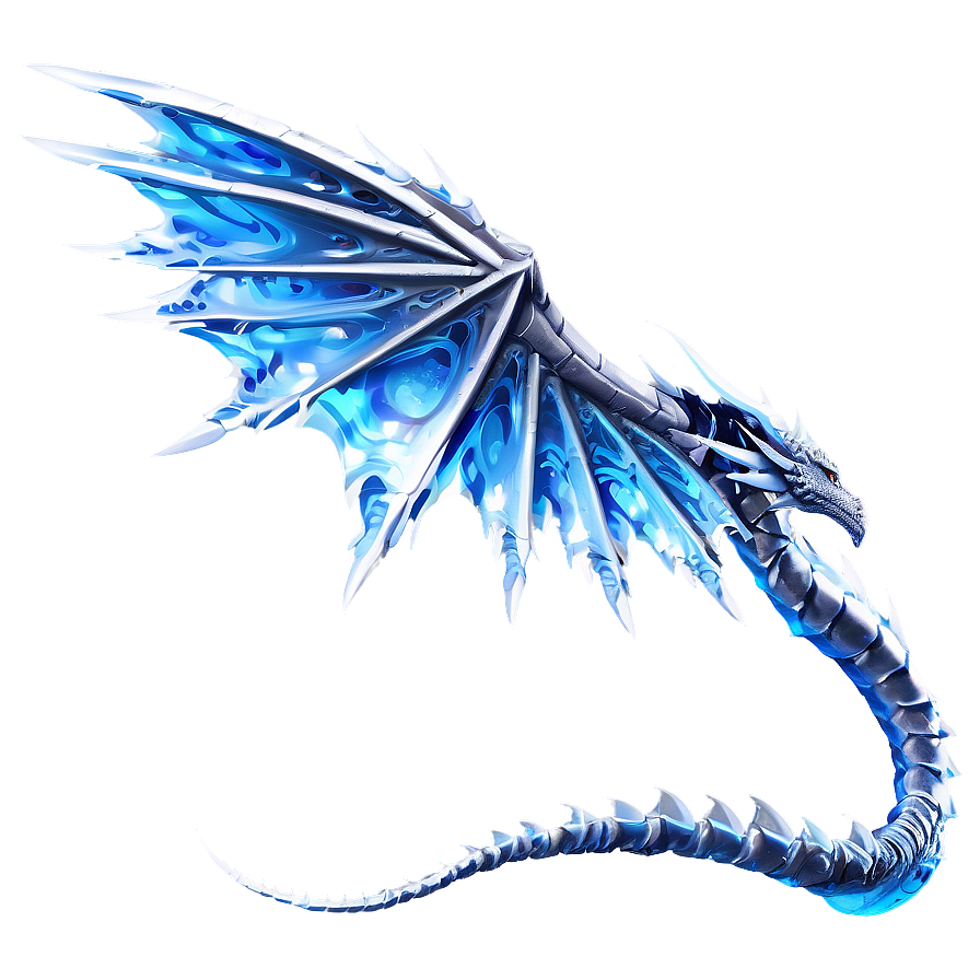 Ice Dragon Wings Image Png 06122024 PNG image