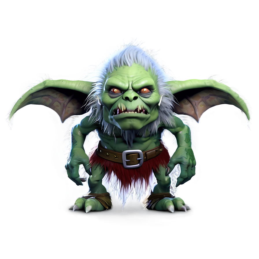 Ice Goblin In Winter Png Iua PNG image