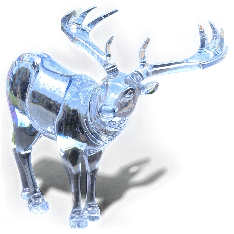 Ice Sculpture Deer Png 16 PNG image