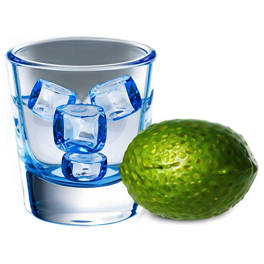 Ice Shot Glass Png Aom89 PNG image