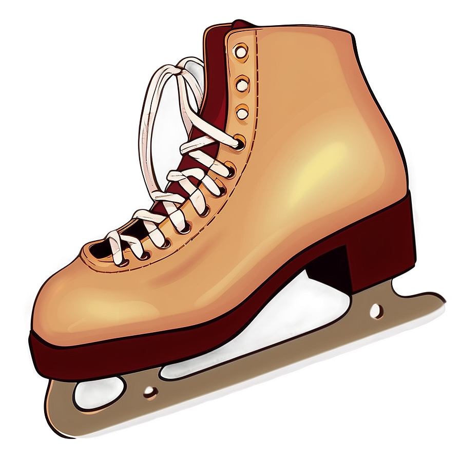 Ice Skate Design Png 06212024 PNG image