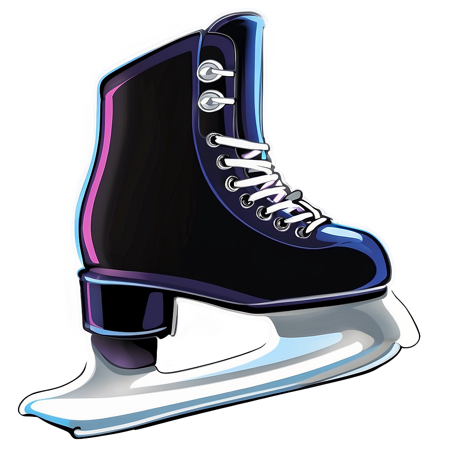 Ice Skate Logo Png 06212024 PNG image