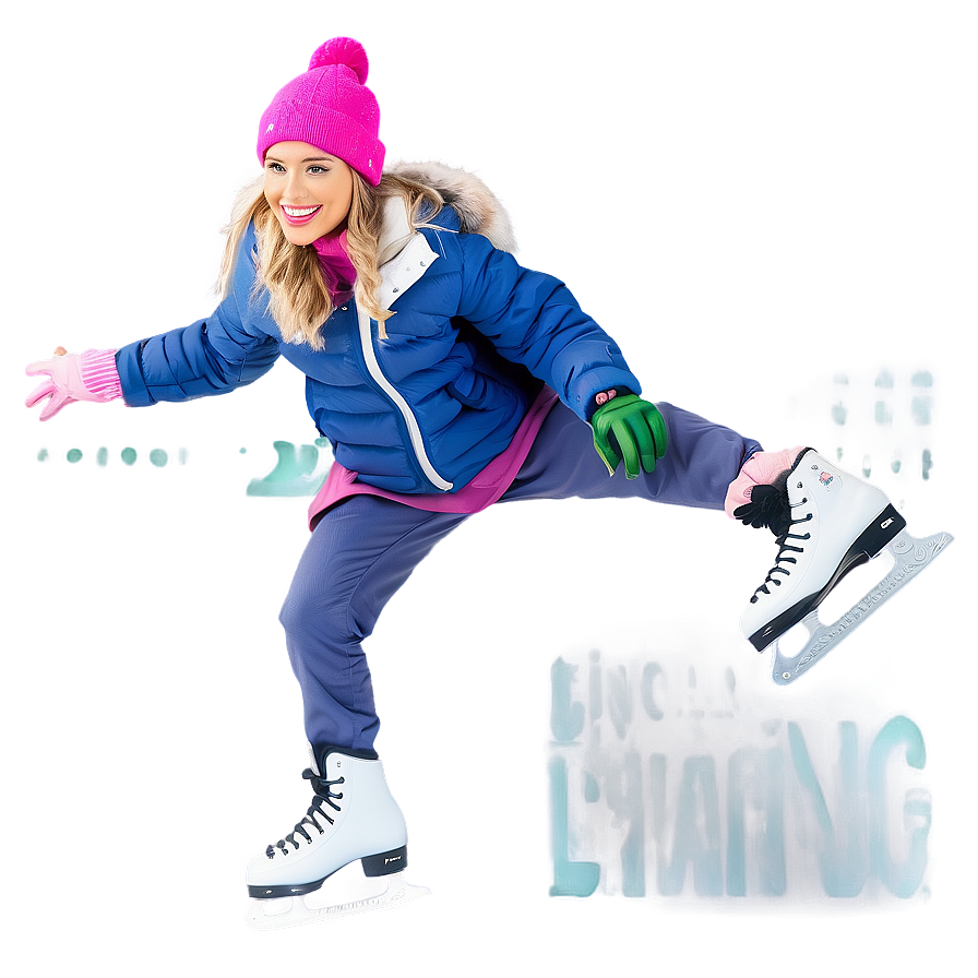 Ice Skating Bliss Png 83 PNG image