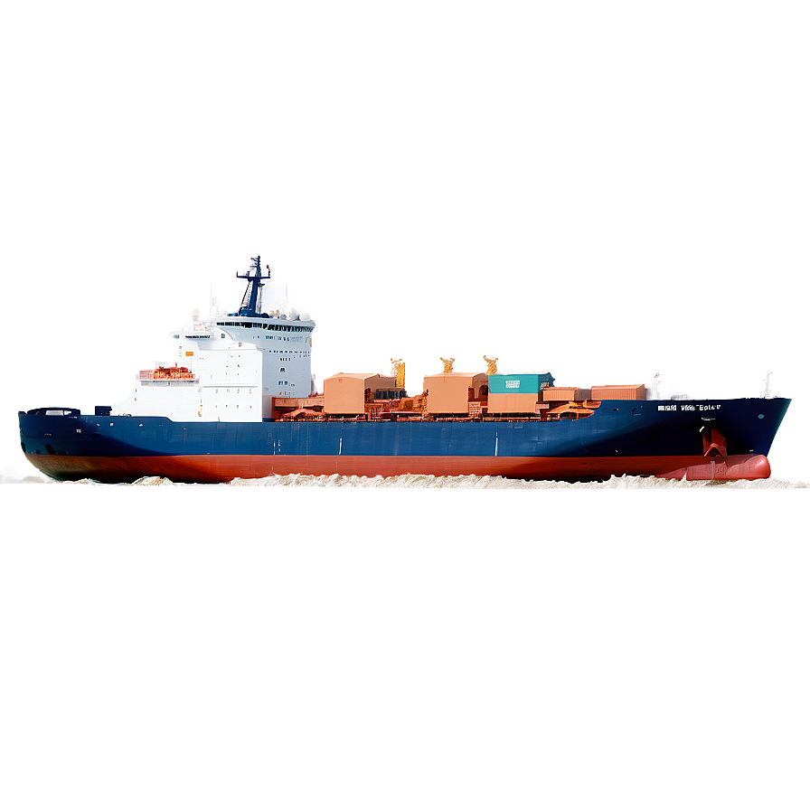 Icebreaker Cargo Ship Png Bpp3 PNG image