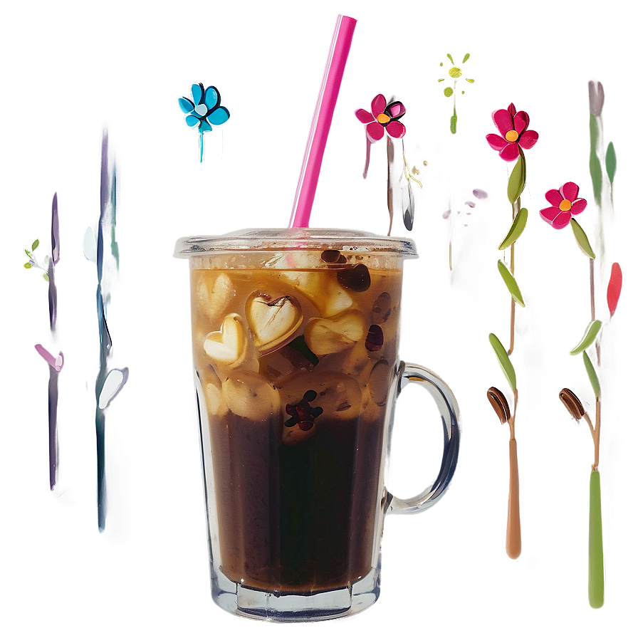 Iced Coffee Glass Png Jjx PNG image