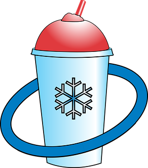 Iced Drink Cup Cartoon PNG image