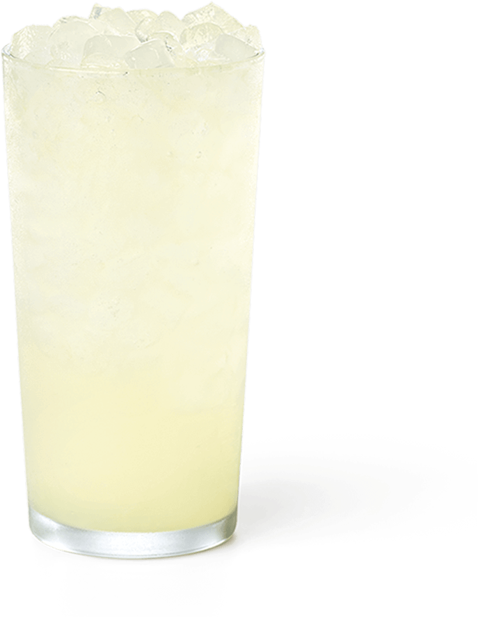 Iced Lemonade Glass PNG image