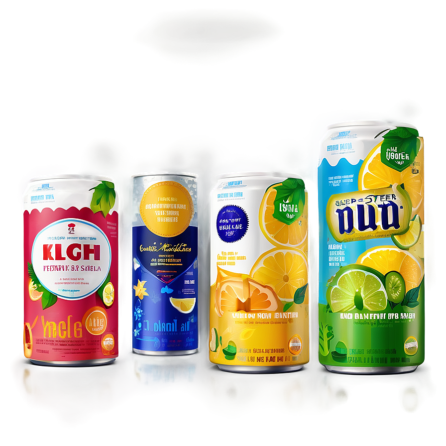 Iced Tea Bar Selection Png Giw PNG image