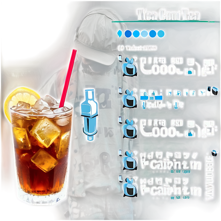 Iced Tea In Hand Png 06242024 PNG image