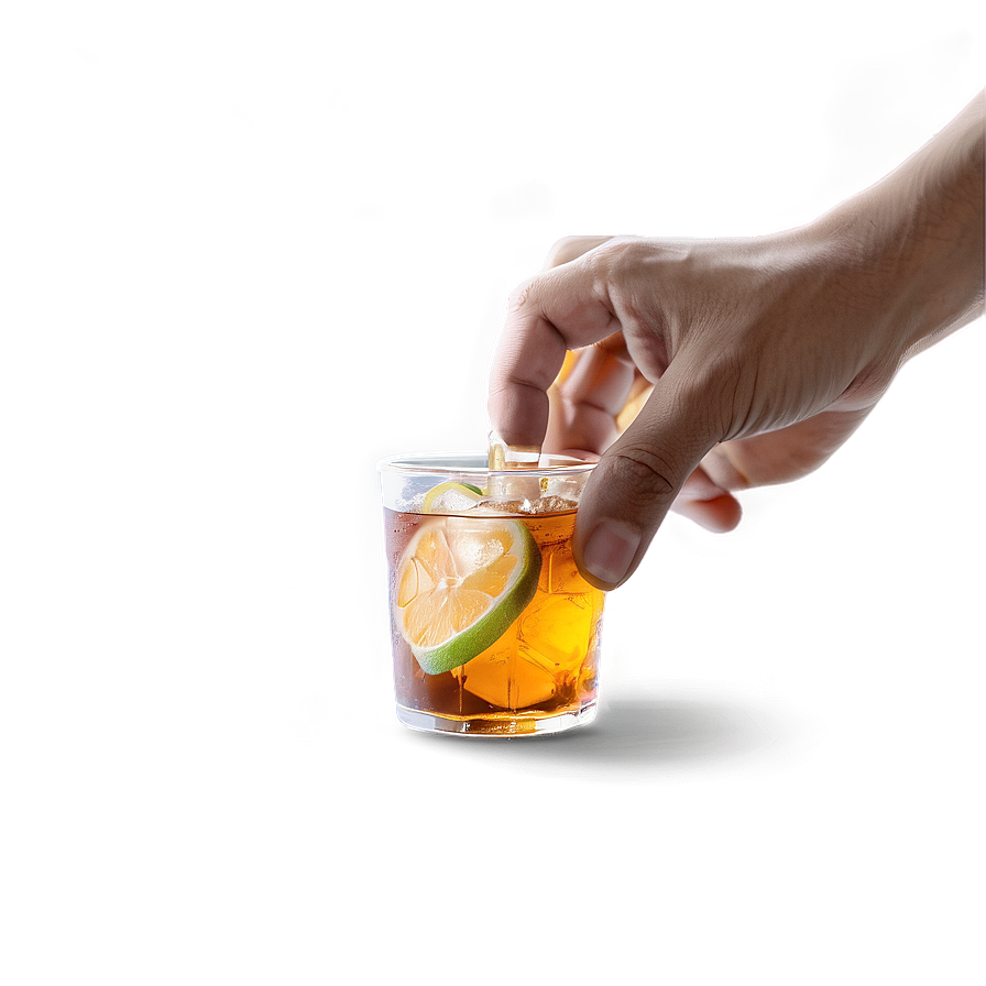 Iced Tea In Hand Png Ica PNG image