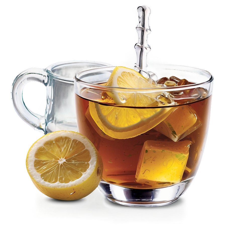 Iced Tea With Ginger Zest Png 06242024 PNG image