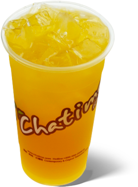 Iced Teain Transparent Cup PNG image