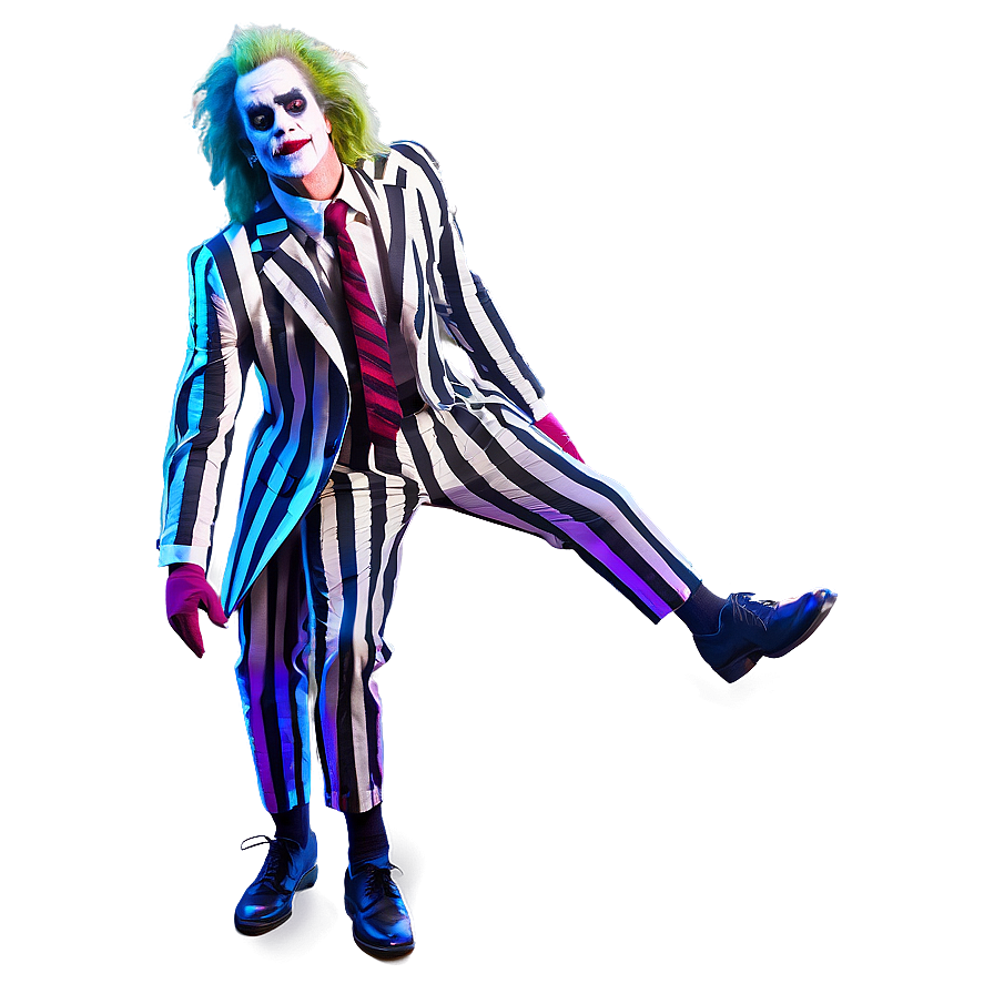 Iconic Beetlejuice Pose Png 05232024 PNG image