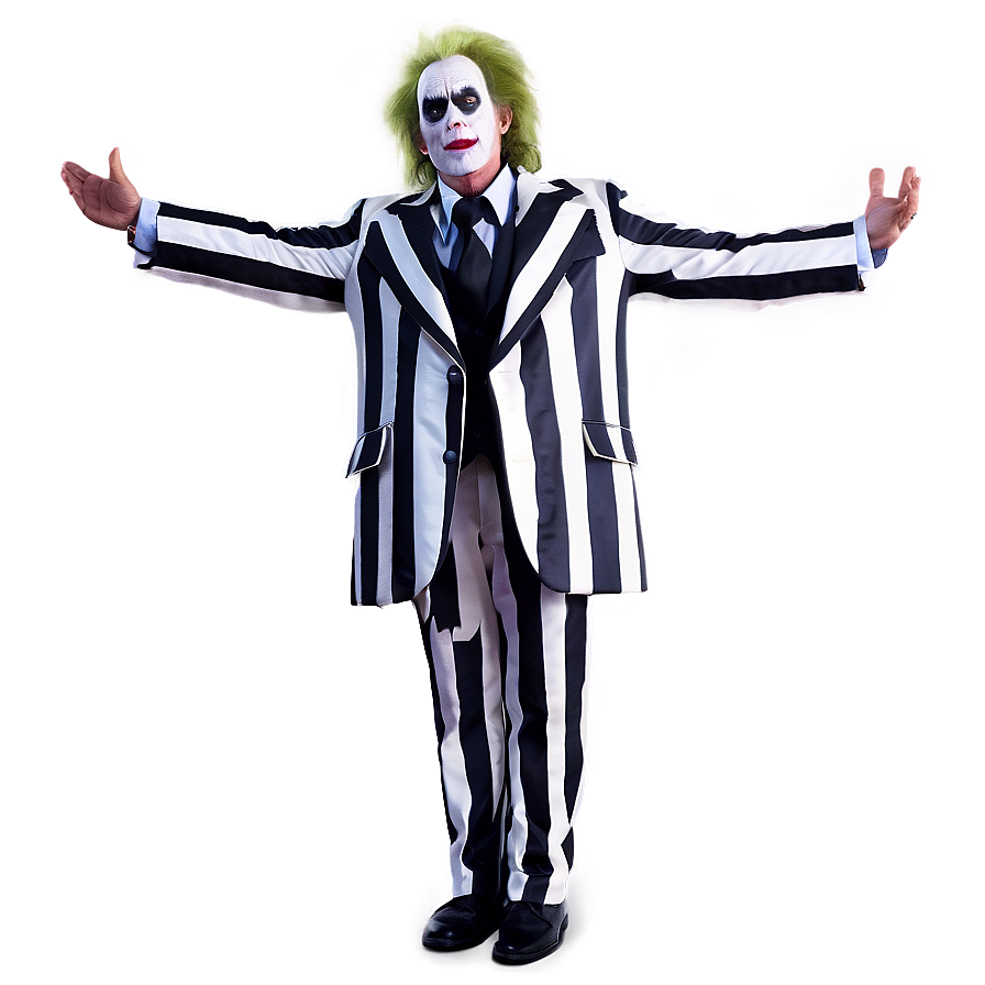 Iconic Beetlejuice Pose Png Nou88 PNG image