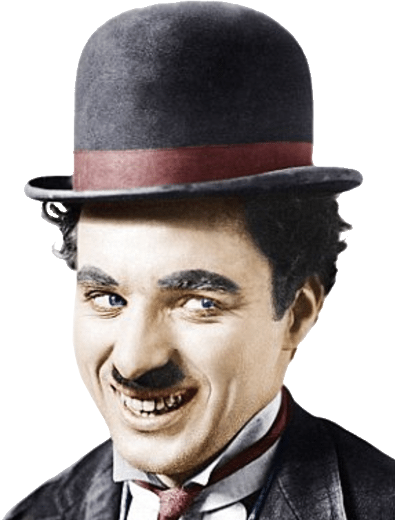 Iconic Comedian Bowler Hat Smile.png PNG image