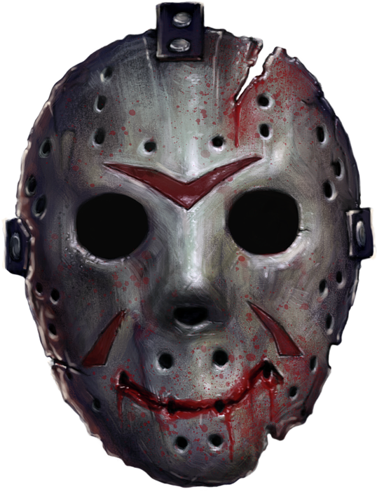 Iconic Horror Movie Mask PNG image