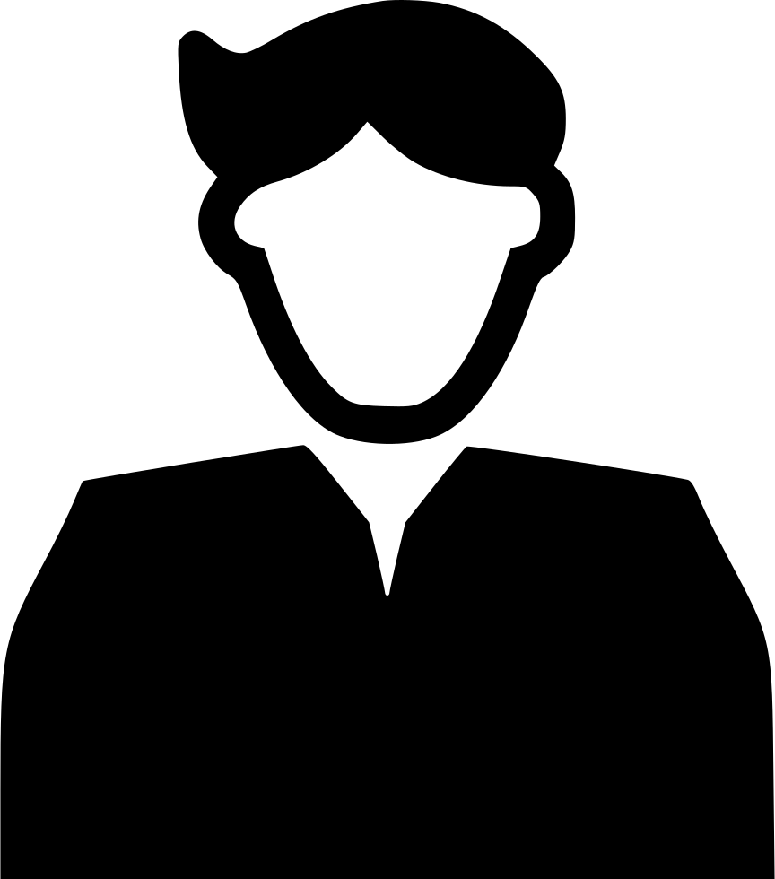 Iconic Lawyer Silhouette PNG image