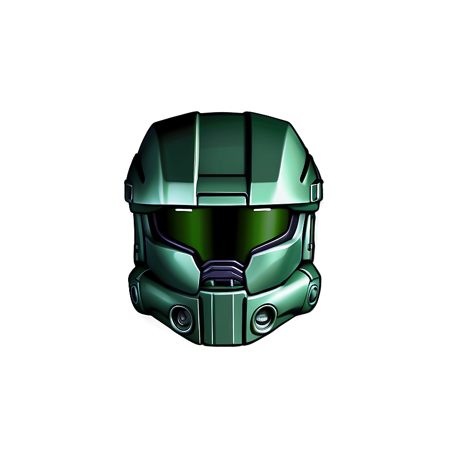 Iconic Master Chief Helmet Png 1 PNG image