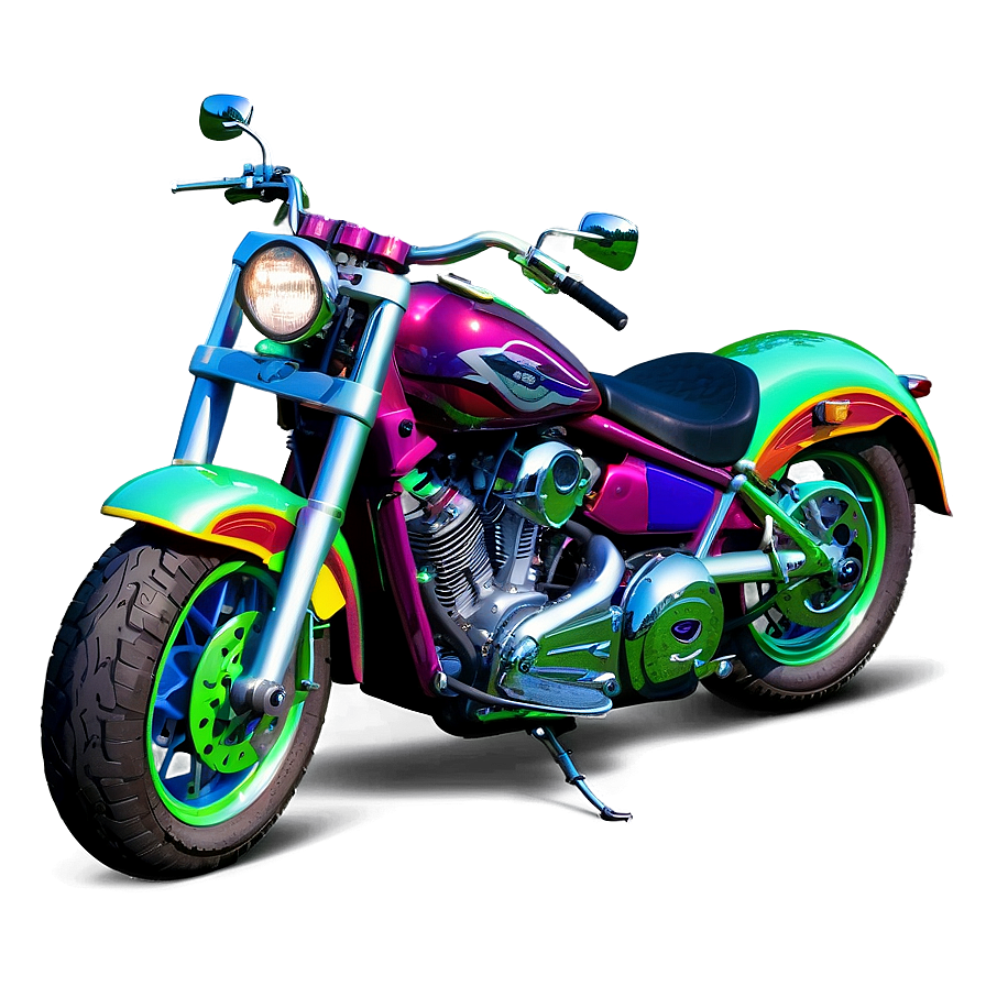 Iconic Motorcycle Png 05212024 PNG image