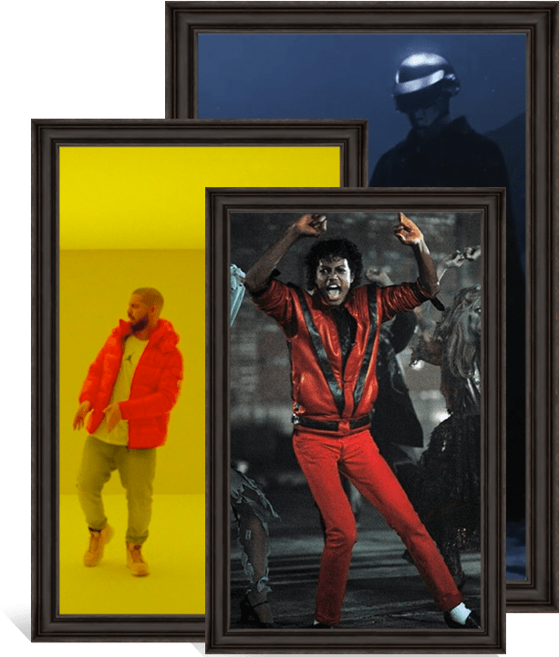 Iconic_ Music_ Video_ Moments PNG image