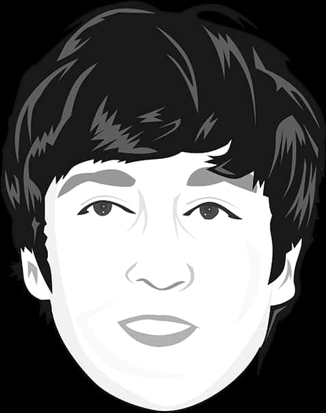 Iconic Musician Caricature PNG image